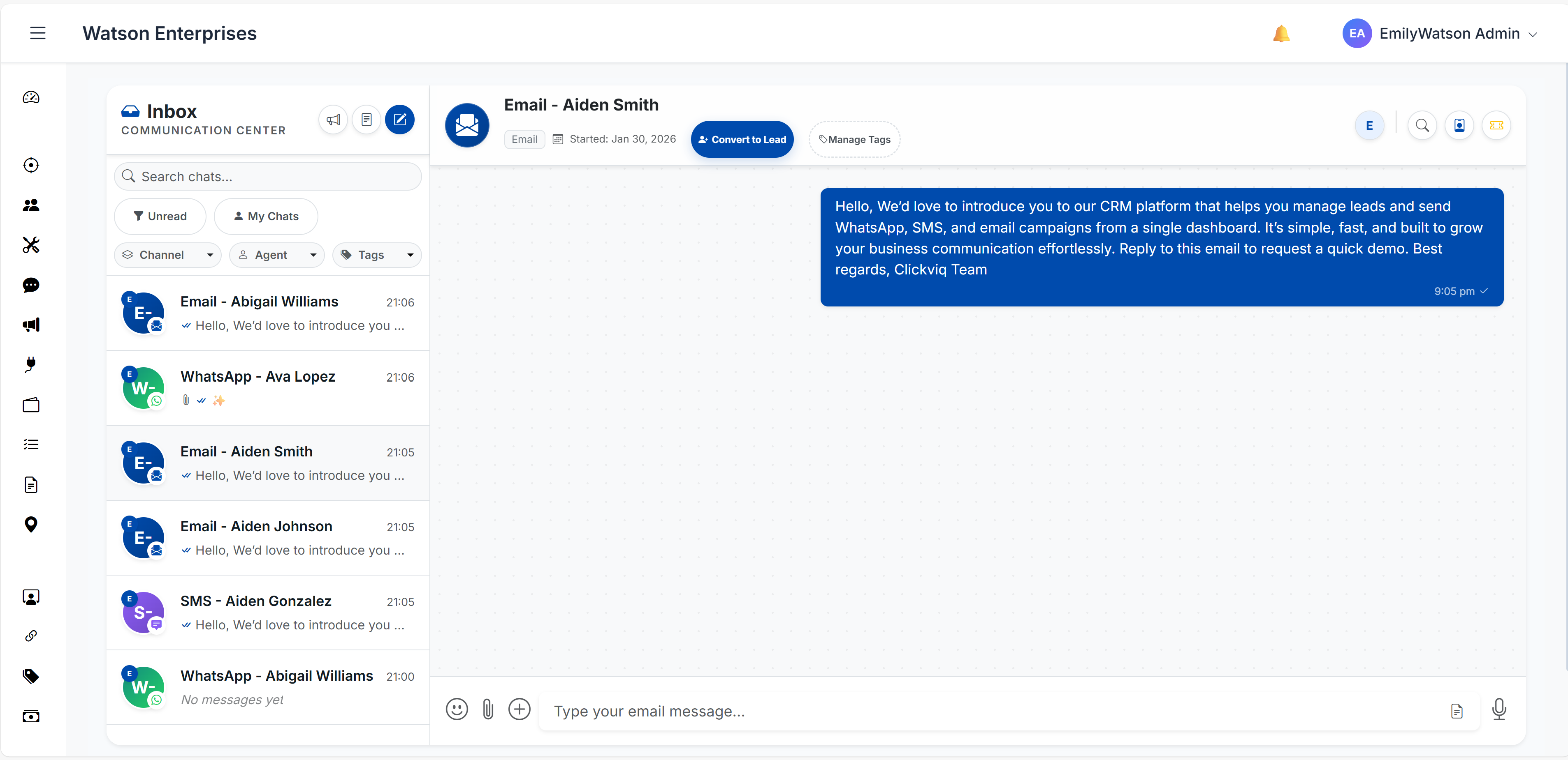 Broadcast Management